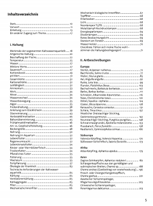 Inhaltsverzeichnis